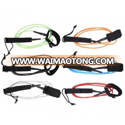 custom logo oem straight leash for surfboards