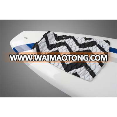 black-white EVA surfing board deck grip traction pad